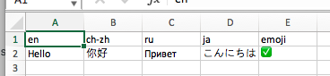 如何在 csv 中讀取 ch-zh、ru、ja 字符?