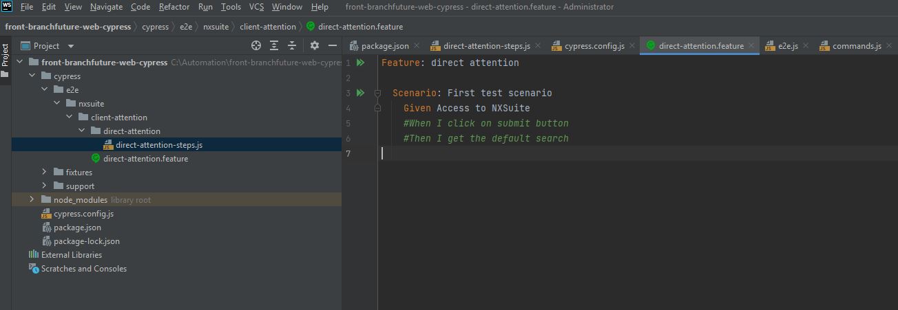 Angular 中 Cypress 10 和 Cucumber 的 Webpack 編譯錯誤