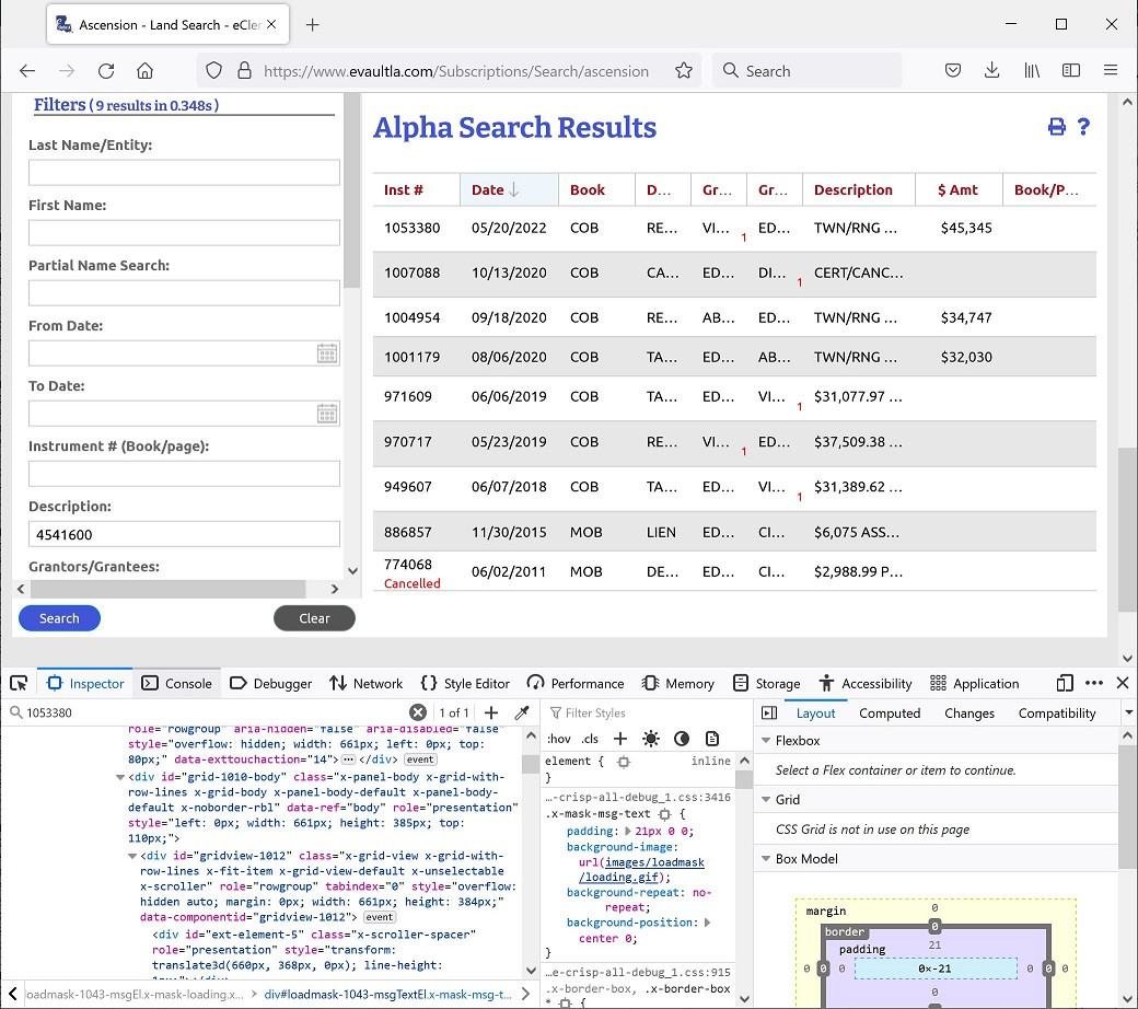 此 HTML 中隱藏的詳細資訊頁面的鏈接在哪里?