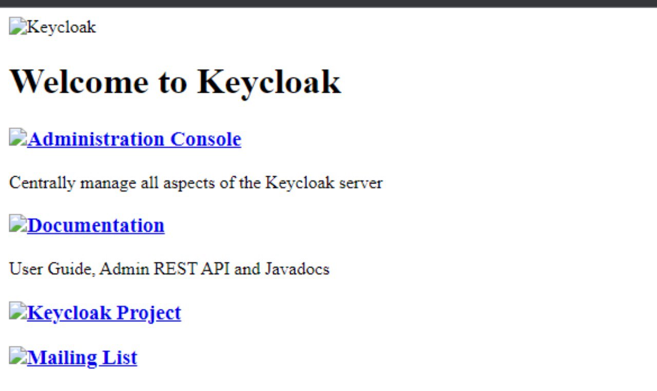 使用 HTTP 配置 Keyloak 18
