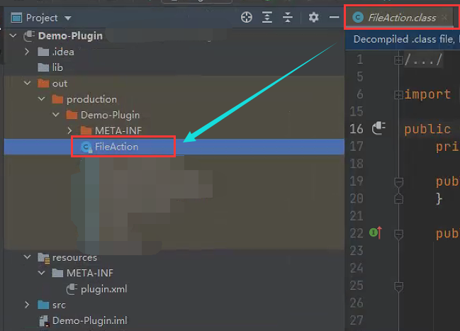 我想寫一個IDEA插件,它執行與`Always Select Opened File`相同的功能