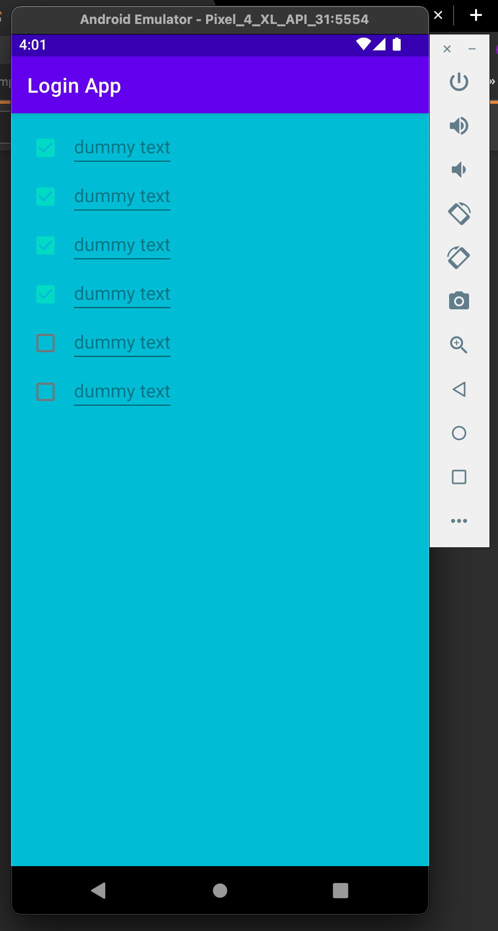 需要幫助在 LinearLayout 中動態定位兩個視圖