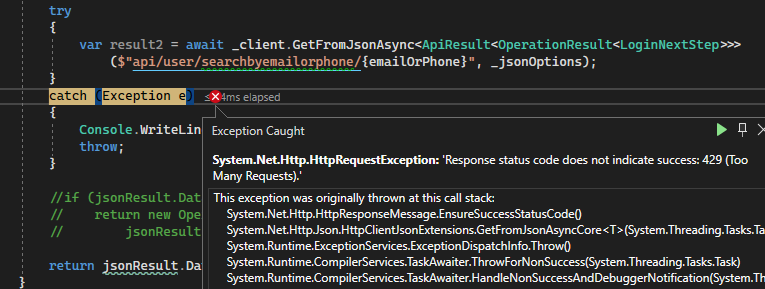 為什么 GetFromJsonAsync 無法決議 JSON 而 ReadFromJsonAsync 可以決議相同的 JSON 回應?