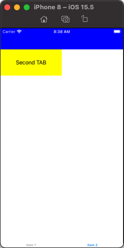 回傳到具有不同設備方向的視圖控制器 (UITabBarController) 時布局無法更新