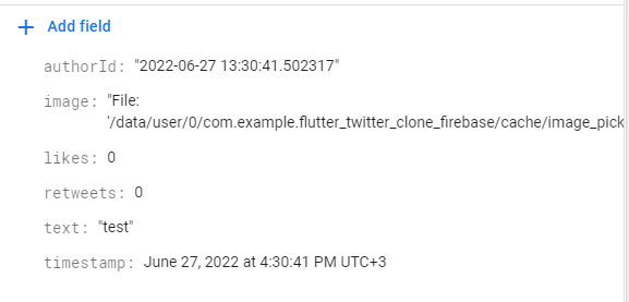 如何將 URL 型別的影像發送到 FireStore