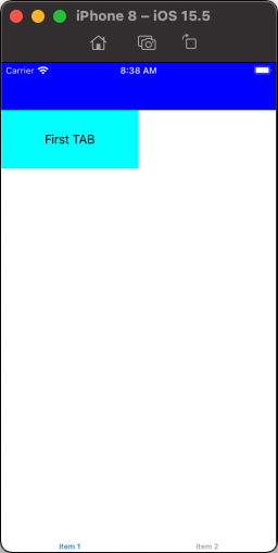 回傳到具有不同設備方向的視圖控制器 (UITabBarController) 時布局無法更新