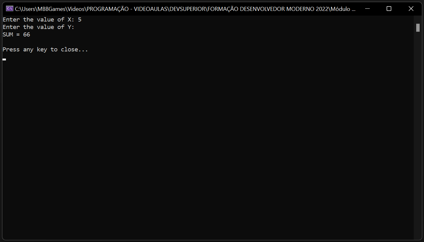 C# Visual Studio 2022 中的求和計算錯誤