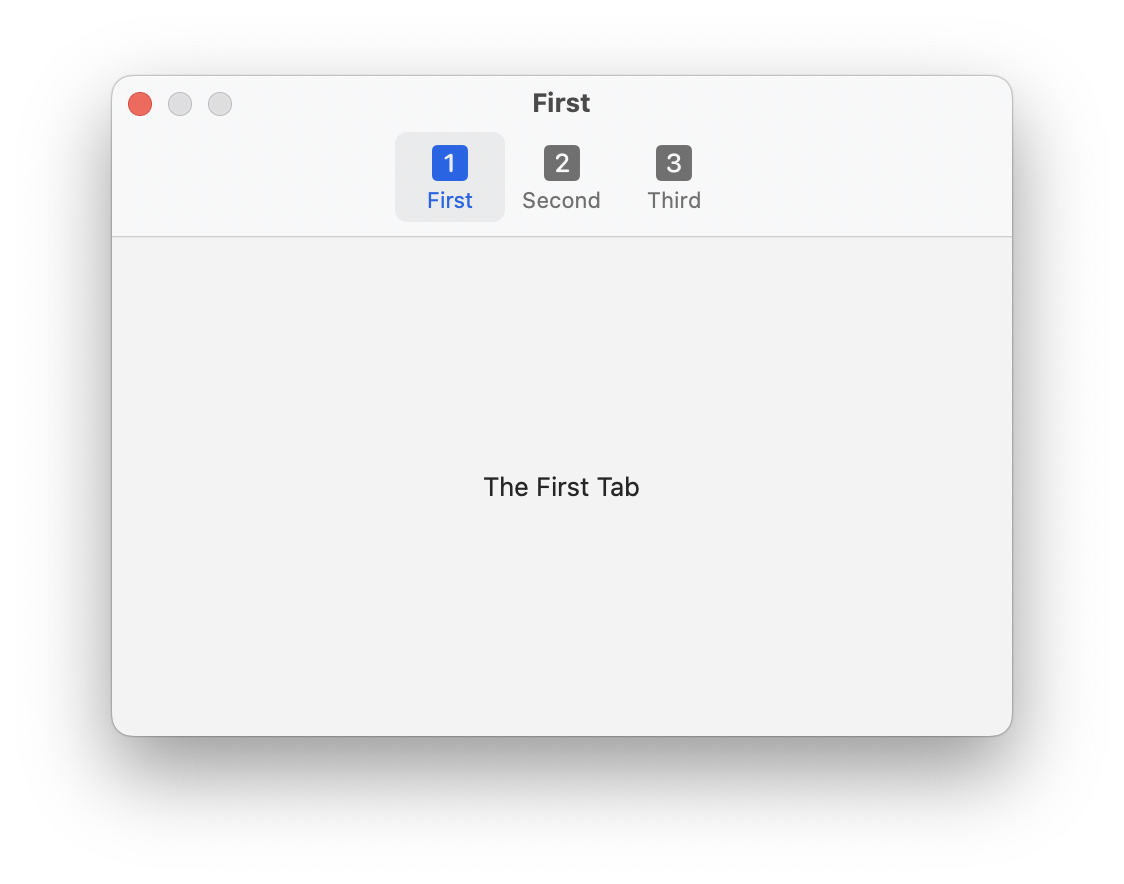 SwiftUI:macOS 無法更改 TabView 的 tabItem 強調色