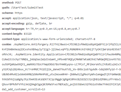 ajax post asp.net core 3.1 服務器端問題