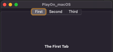 SwiftUI:macOS 無法更改 TabView 的 tabItem 強調色