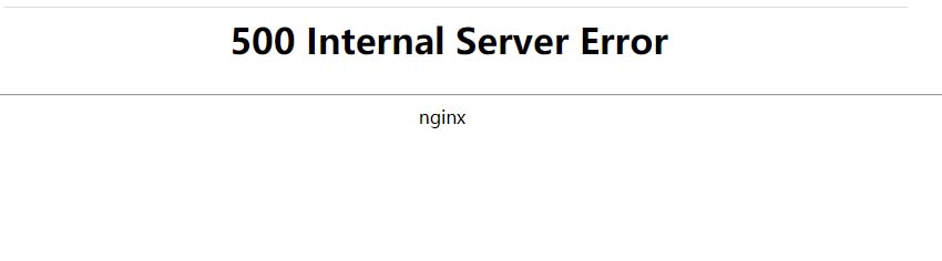 HTTP-500錯誤