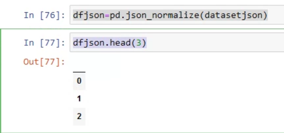 使用 Pandas 決議嵌套的 json