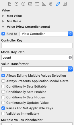 如何在 NSToolbar 中設定 NSLider 值 - Swift Cocoa Storyboard