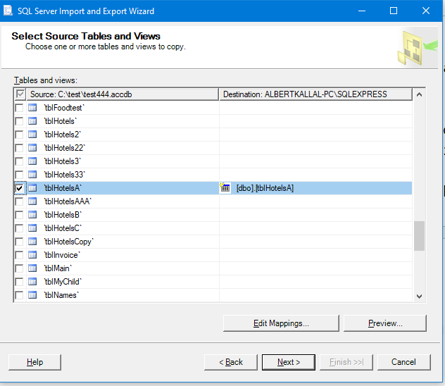 將 MS Access 后端遷移到 SQL Server