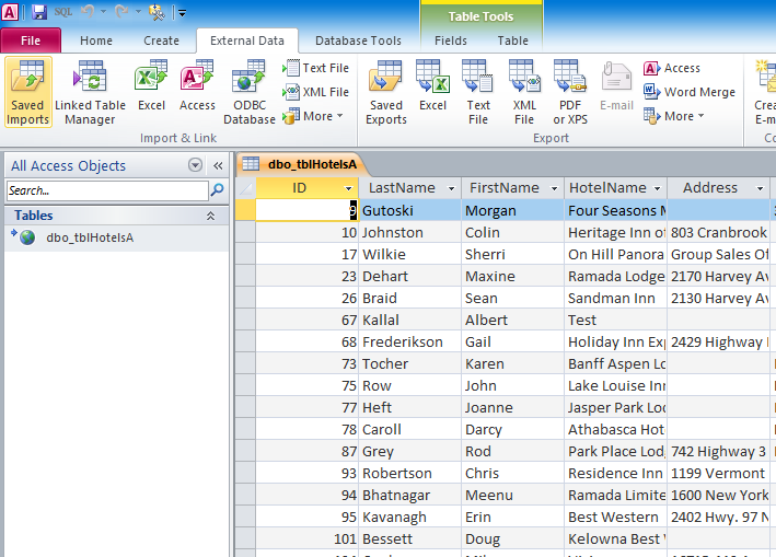 將 MS Access 后端遷移到 SQL Server