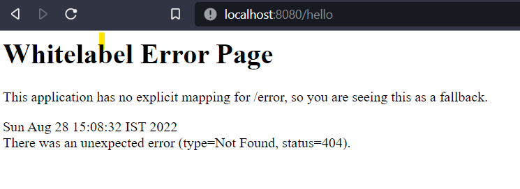 Sping Boot 基本專案未在 Intellij 社區版中運行相同的代碼在 STS 中運行