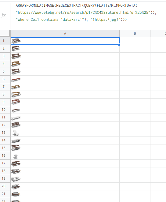 使用 Google Sheets importxml 提取 xpath 樣式屬性值