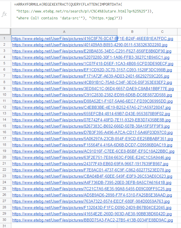 使用 Google Sheets importxml 提取 xpath 樣式屬性值