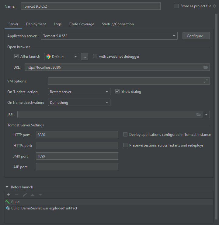 在 IntelliJ 中使用 Servlet 創建 Maven 專案