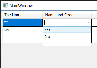 如何在 WPF 中訪問 DataGrid 內的 Combobox 的屬性
