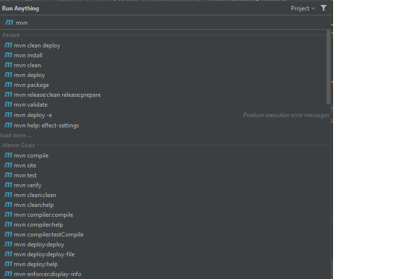 如何在 Intellij idea 中進行 Maven Clean 和 maven 更新專案