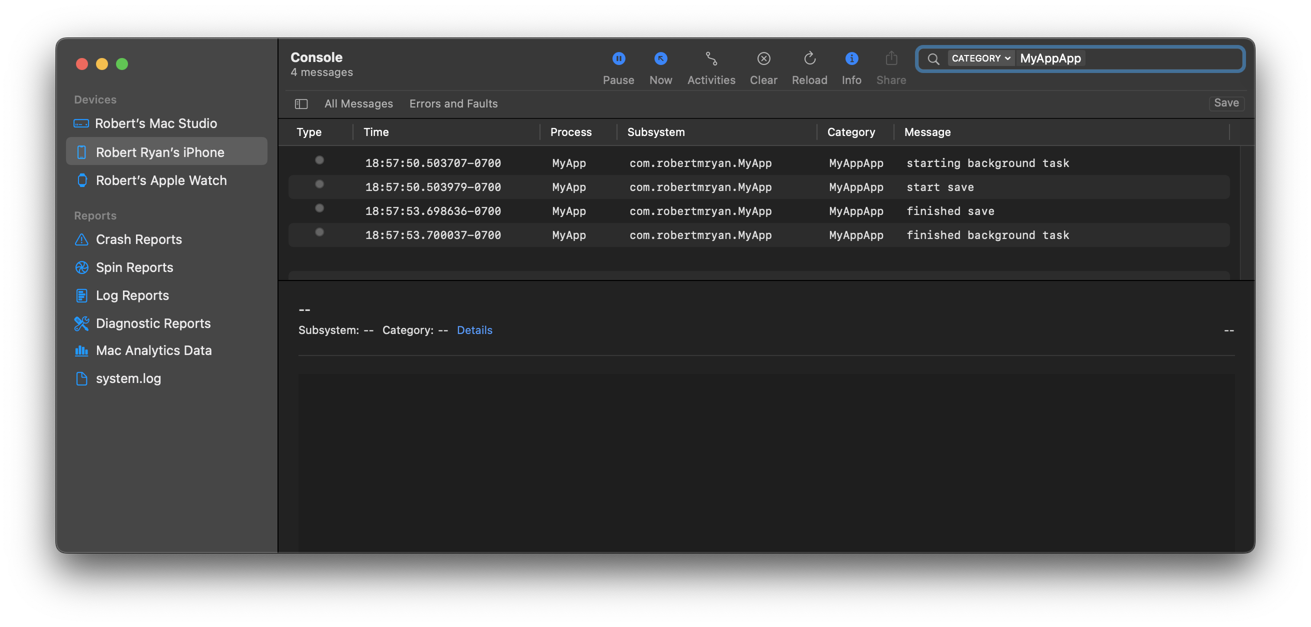 當場景進入后臺使用新的 Swift async/await 并發模型時,如何執行代碼?
