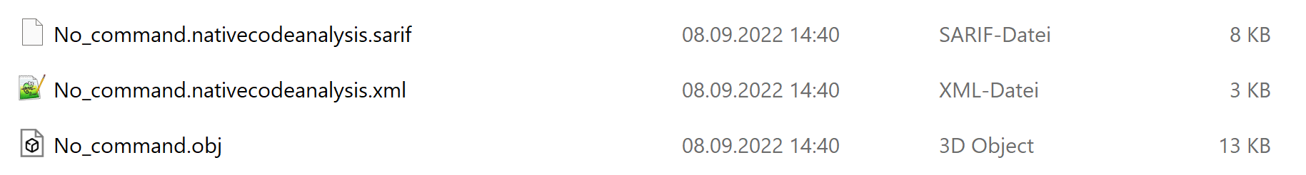 如何強制 msbuild 在 CodeAnalysis 上創建 SARIF 檔案