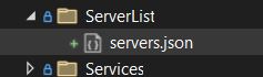 從解決方案中讀取 JSON 檔案