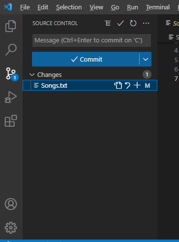 VS Code 缺少 Git 選單？