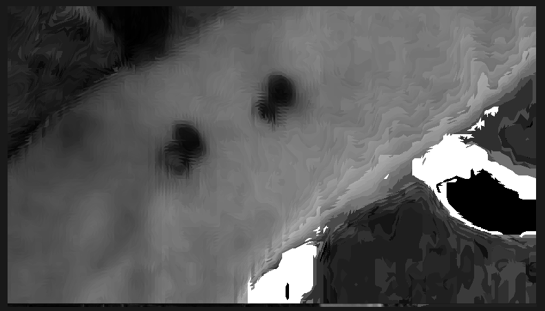 為什么我在 openCV 中得到完全不同的藍色標記的色調值？