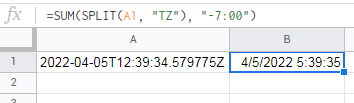 這是什么日期時間格式 2022-04-05T12:39:34.579775Z 以及如何轉換為美國日期時間格式？