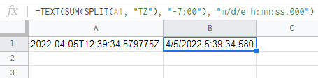 這是什么日期時間格式 2022-04-05T12:39:34.579775Z 以及如何轉換為美國日期時間格式？