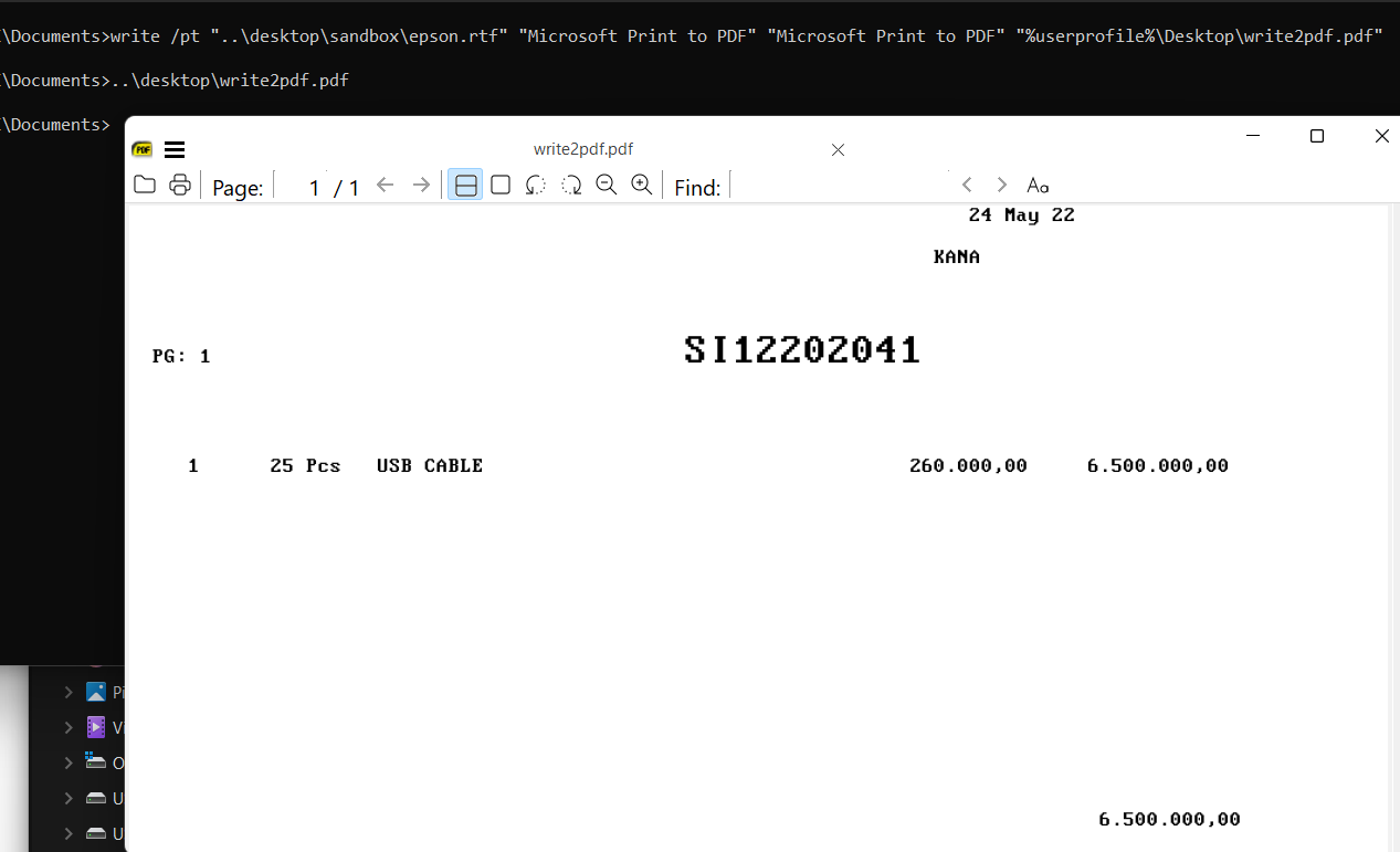 如何在 vb.net 中生成 asci 檔案到虛擬 pdf 列印機