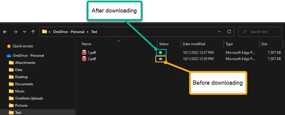 在下載之前創建檔案并在下載后通過雙擊它像 c# 中的 OneDrive 一樣完成它