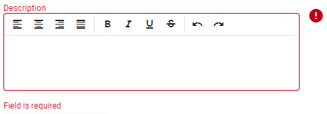 Quasar WYSIWYG q-editor 驗證規則和樣式