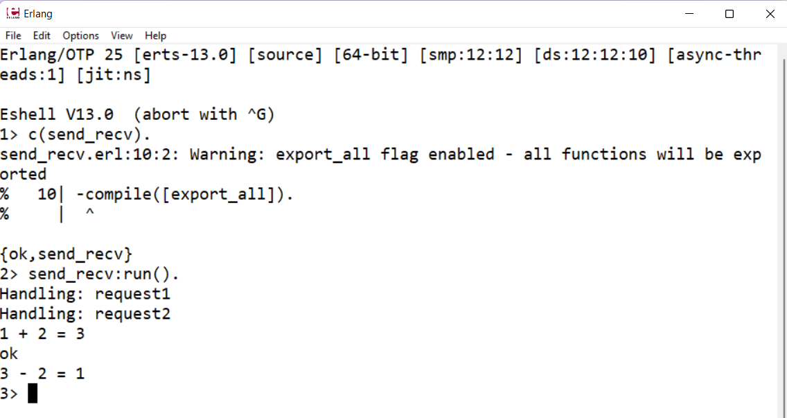 IntelliJ 拋出“init terminating in do_boot”,但相同的 erl 命令在 Windows 命令列中有效