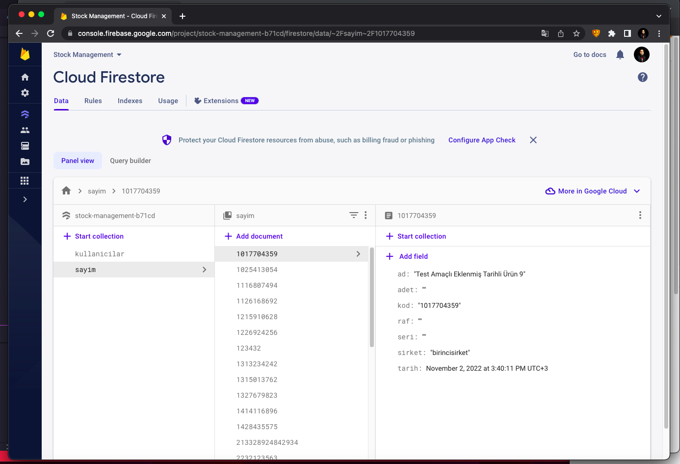 如何在 Flutter 應用上查詢今天添加到 Firebase 的產品