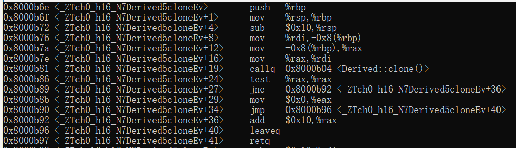 Derived::clone()的thunk第二部分：調整回傳值
