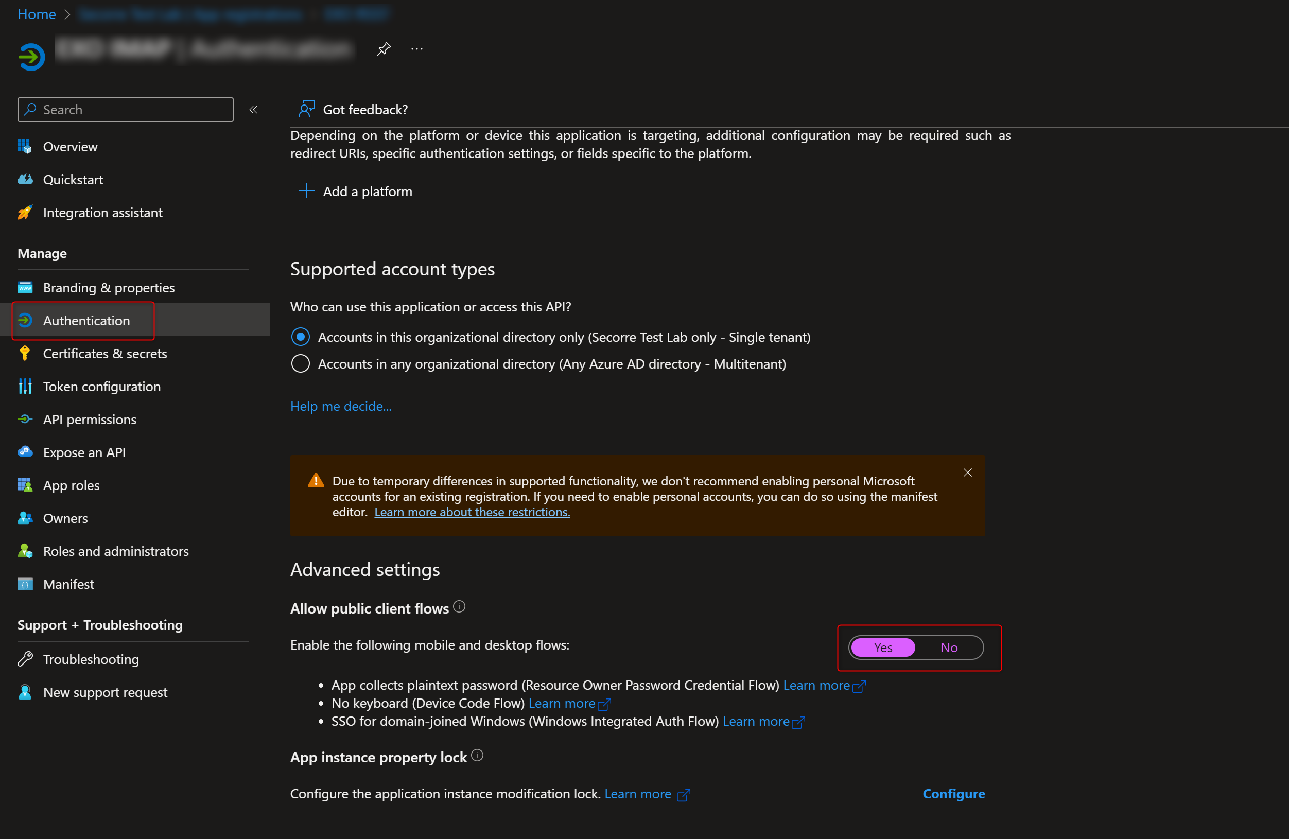 來自桌面應用程式 C# 的 Azure AD 靜默身份驗證