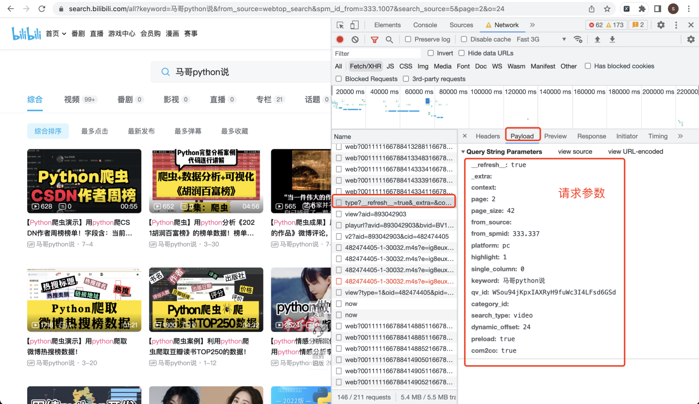 請求引數