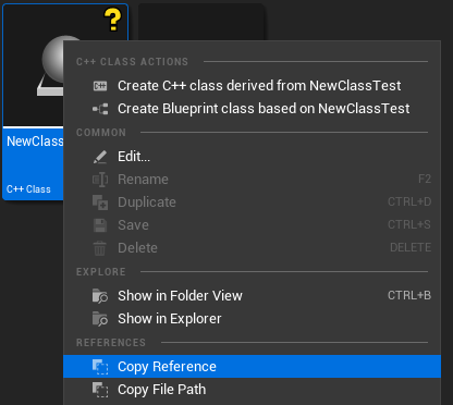 Copy Class Name