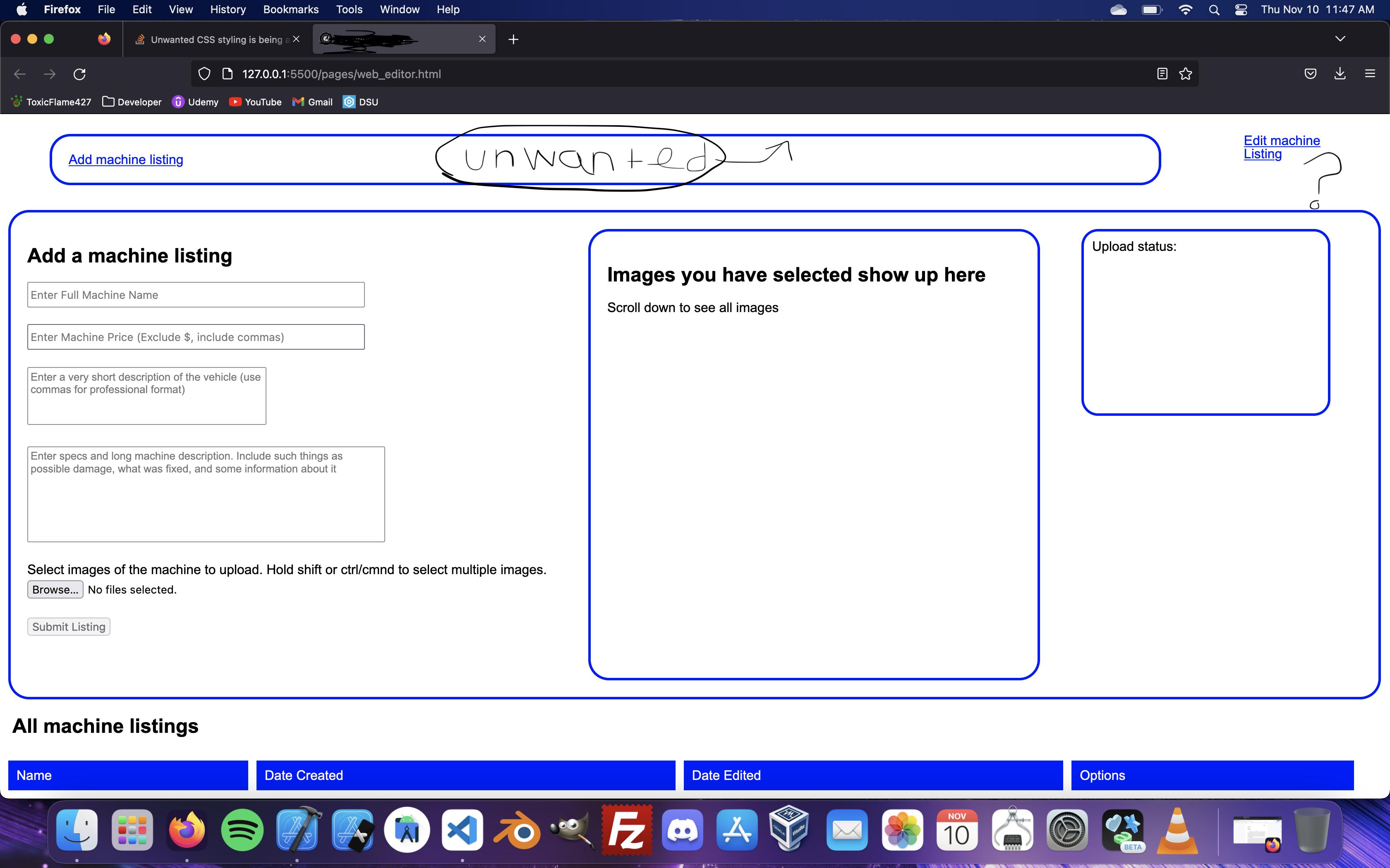 不需要的 CSS 樣式被應用于我的 div?