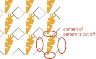 使svg模式內容從<pattern>的框架溢位，而不是被截斷