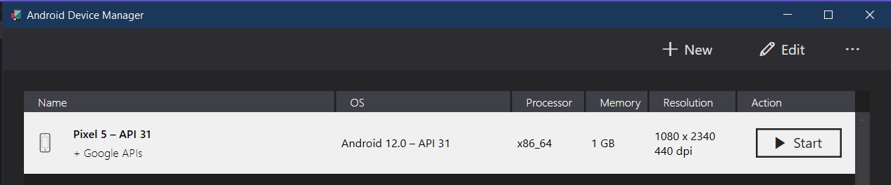 Visual Studio 2022 Xamarin Android SDK 安裝模擬器“操作失敗:安裝 Android Emulatorv31.2.10”
