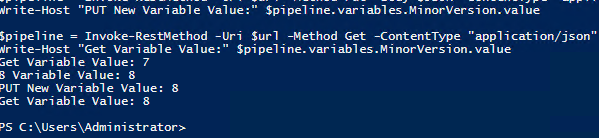 從 PS 腳本增加 DevOps 變陣列值時出現錯誤 TF400898