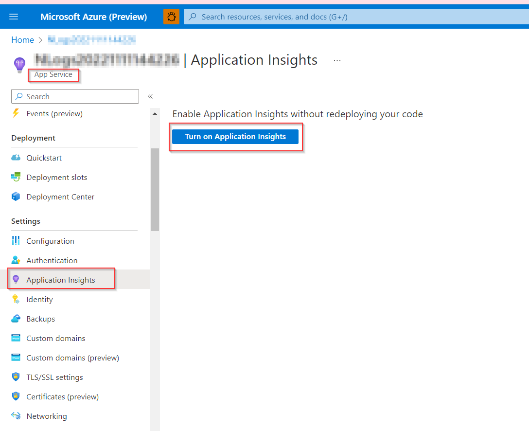 一旦在 Azure 中部署，Asp .net 核心 webapi 日志到 Dev 中的檔案寫入應用程式洞察力