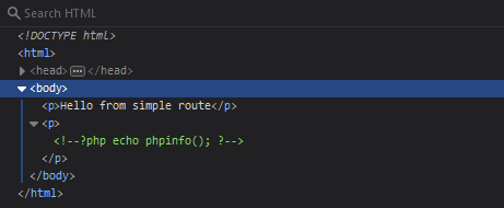 IIS 僅識別“簡單”Laravel 路由的 PHP 標記