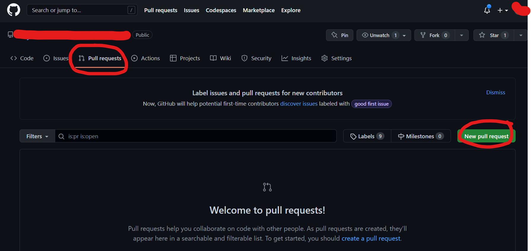 如何在默認分支中將我的專案推送到 github,或遠程合并兩個 github 分支?