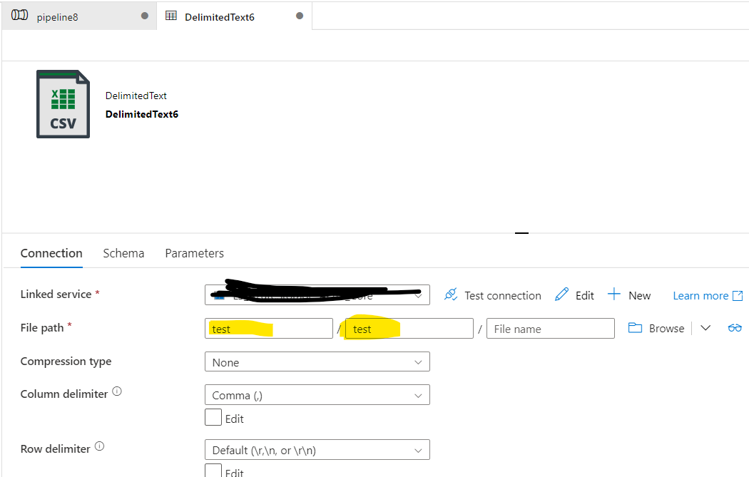 Azure 資料工廠計算檔案夾中的檔案數