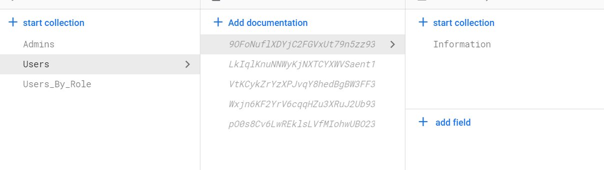 Firebase 未從集合中獲取某些集合的檔案